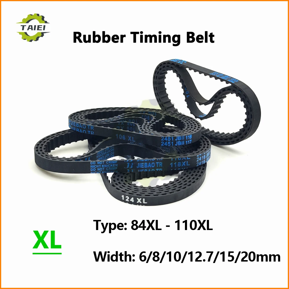 

Резиновый синхронный ремень XL 84XL 86XL 88XL 90XL 92XL 94XL 96XL 98XL 100XL 102XL 104XL 106XL 108XL 110XL Ширина 6-20 мм Ремень ГРМ
