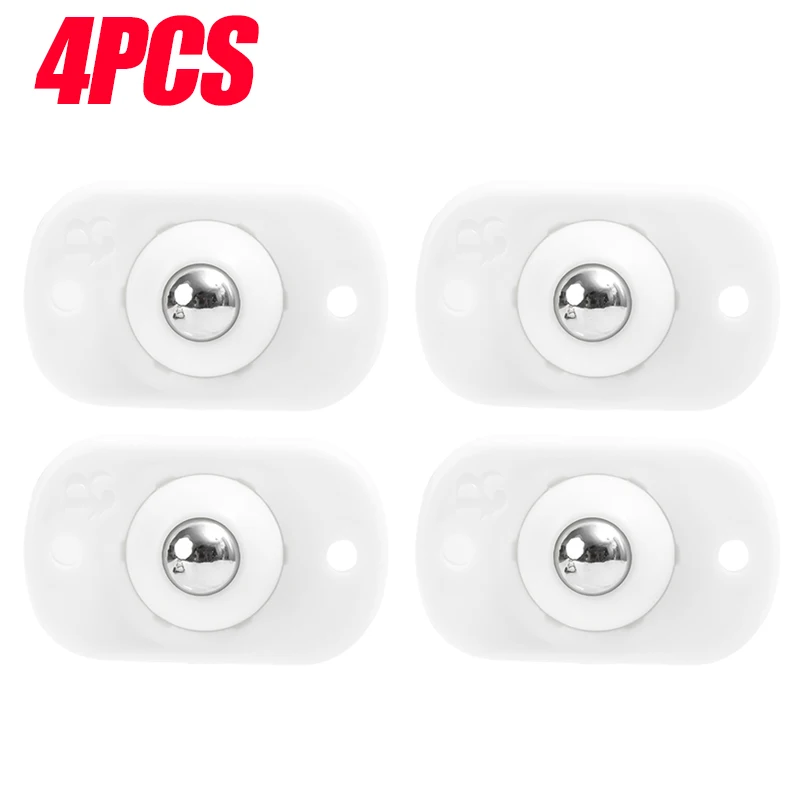 8/2 шт. самоклеящиеся ролики, мини-поворотные колеса, универсальное колесо из нержавеющей стали, вращающийся на 360 градусов шкив для тяжелой мебели