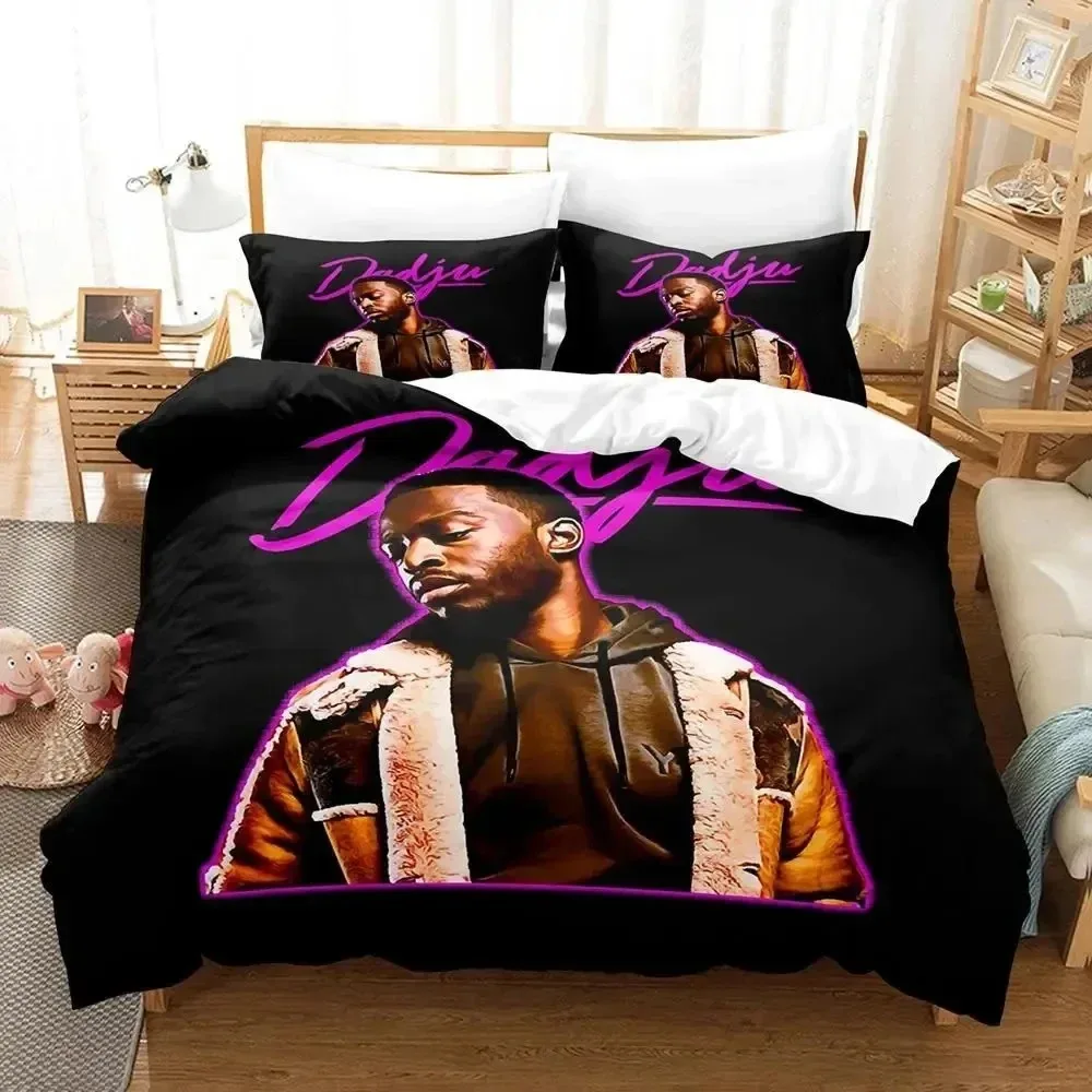 3D Print Singer Dadju Prince Dadj Bedding Set Duvet Cover Bed Quilt Pillowcase Comforter king Queen Size Boys Adult