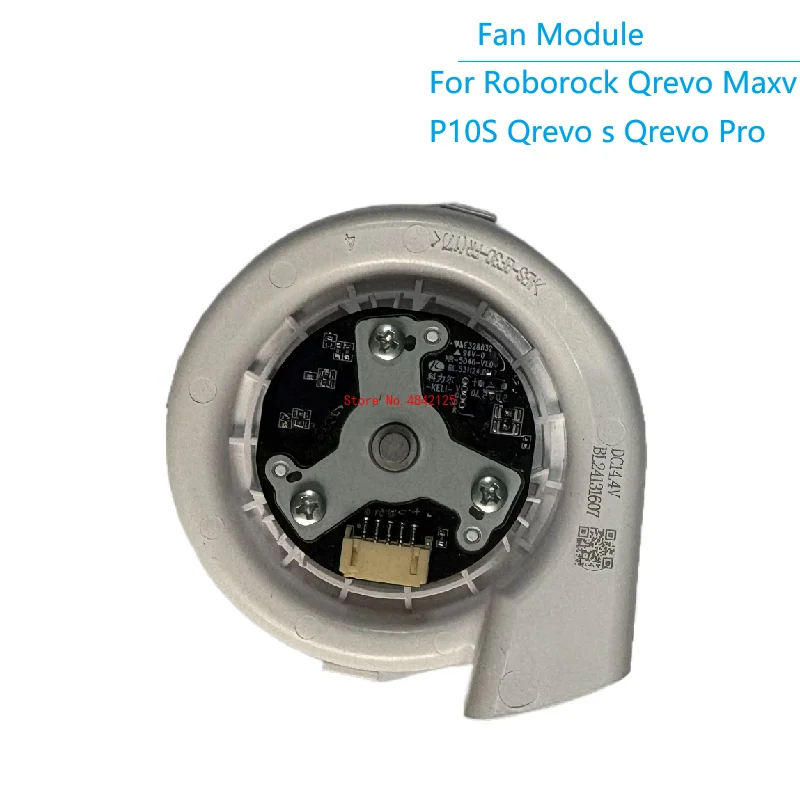 Фото Оригинальный модуль вентилятора для робота-пылесоса Roborock Qrevo Maxv Qrevo s Qrevo Pro, запасные части двигателя вентилятора 7000Pa №1
