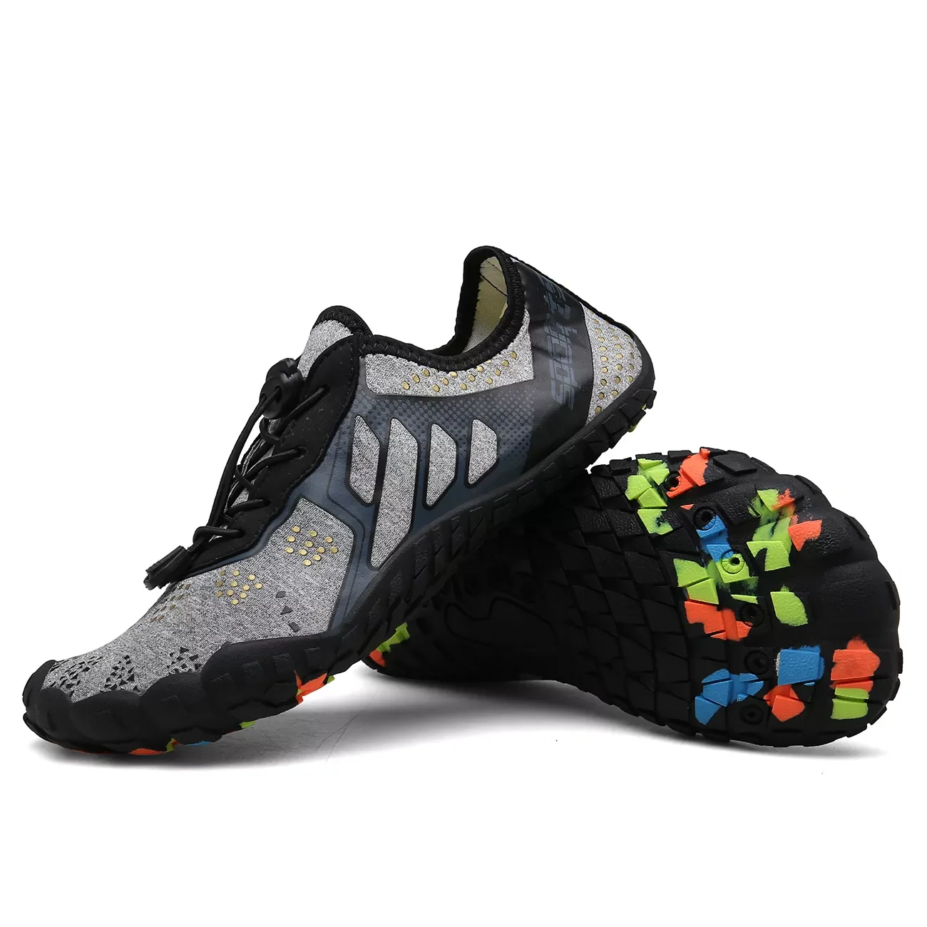 

2023New Water Shoes Men Minimalist Cross Training Shoes Barefoot Workout Shoe Wide Toe Swimming Anti-Skid Five Toe Sneakers