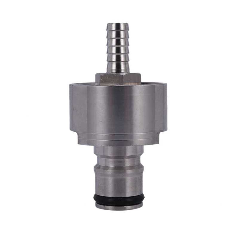 

Carbonation Cap 304 Stainless Steel Carbonator With Liquid Ball Lock Disconnect 1/4 Inch Barb Hot Homebrew Soda Water Carbonate