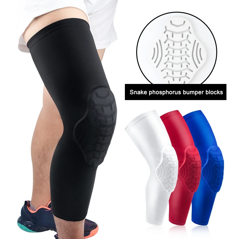 

Anti-collision Knee Pads Basketball Protector Compression Sleeve Honeycomb Foam Brace Kneepad Fitness Gear Volleyball Support