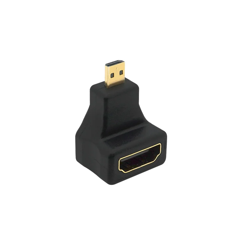 

Адаптер Micro HDMI под углом 90 градусов для цифровых камер HDTV