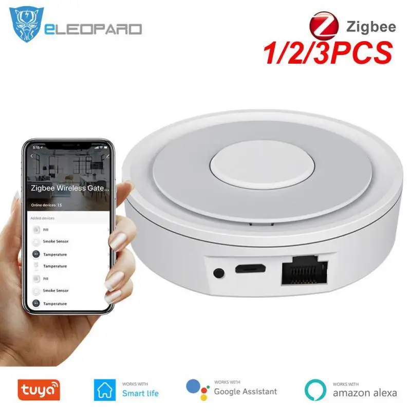 

1/2/3PCS HomeKit ZigBee 3.0 Gateway Hub Tuya Smart Home Bridge Smart Life Automation Voice Control Works with Siri Alexa