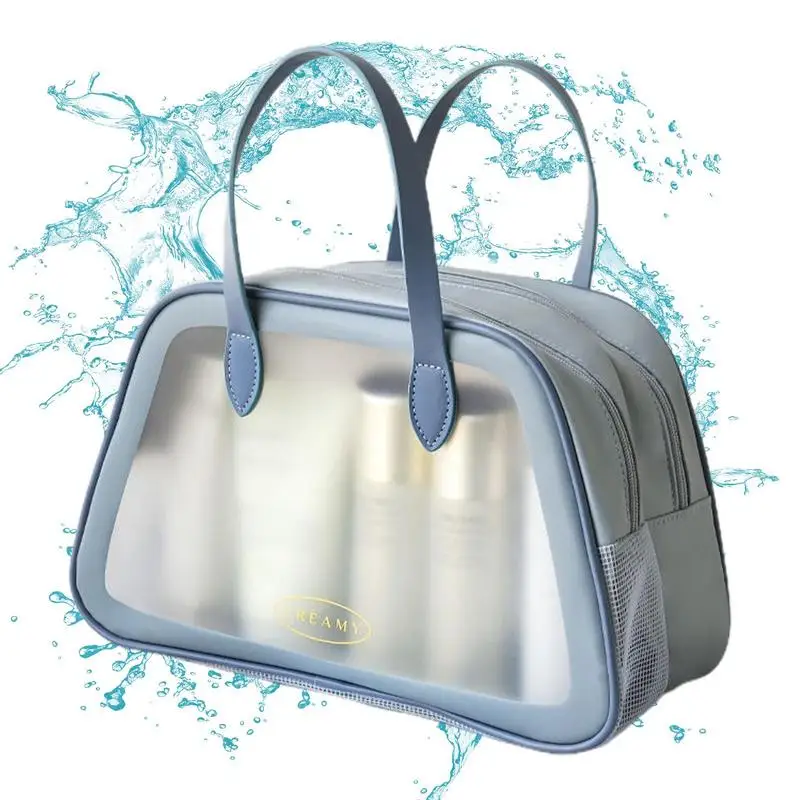 

Makeup Travel Case Waterproof Shower Bag With Wet And Dry Separation Large Capacity Travel Bags Traveling Essentials For