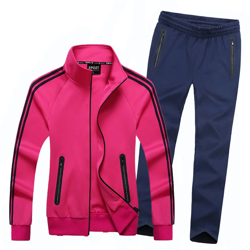

Luxury Winter Two Piece Woman Brand Sports Tracksuits Trouser Sets For Men High Quality