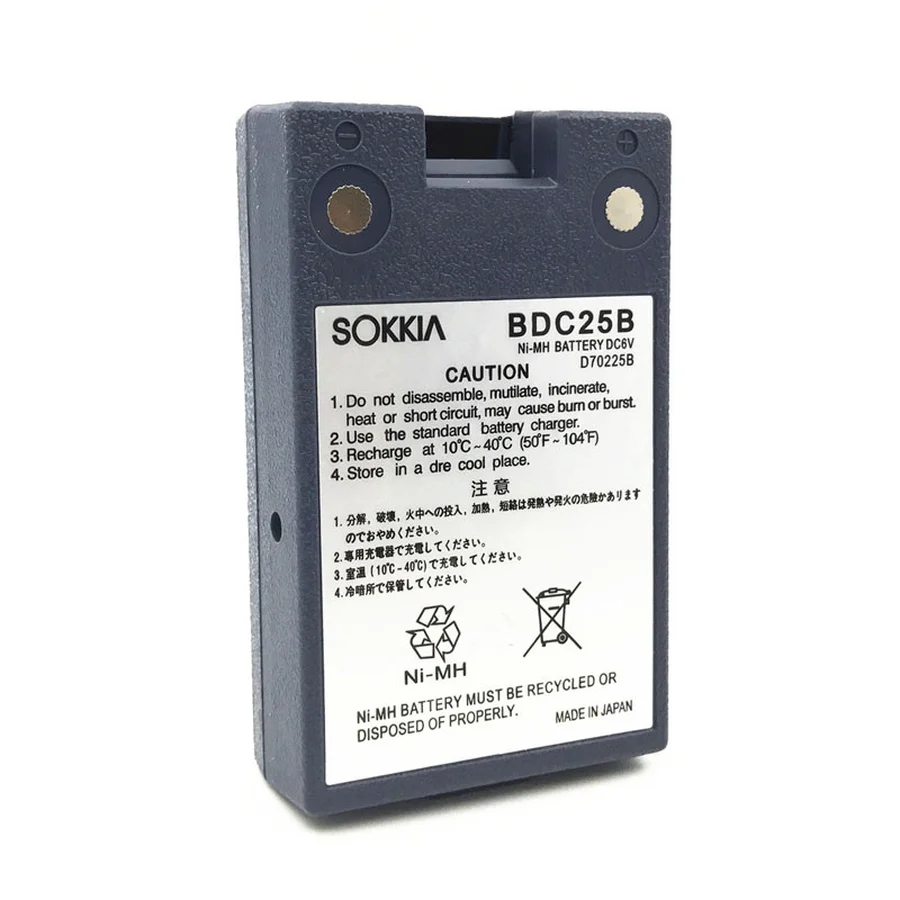 

High Quality Sokkia BDC25B Ni-MH Battery Pack Sokkia SET Total Stations BDC25A Survey 6V 1450mAh