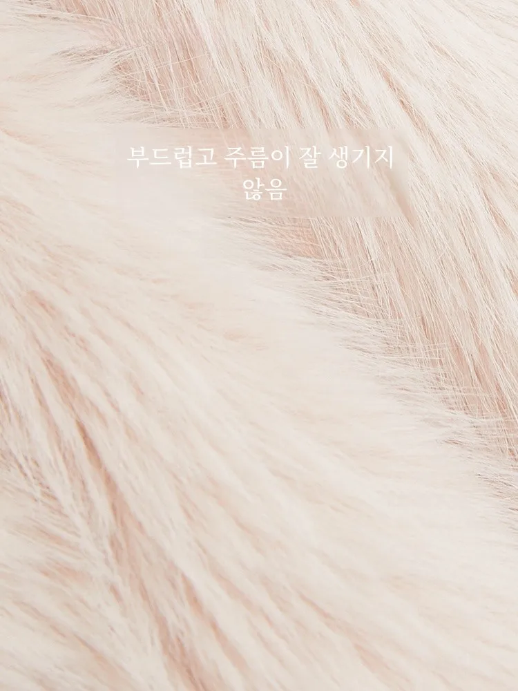  Верхняя одежда Ранняя осень Элегантный темперамент Искусственный мех Длинные