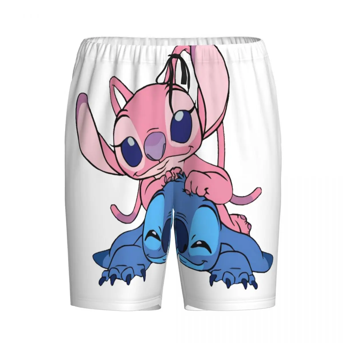 Пижама Lilo Stitch с мультяшным Аниме Манга штаны для мужчин шорты отдыха и сна пижама