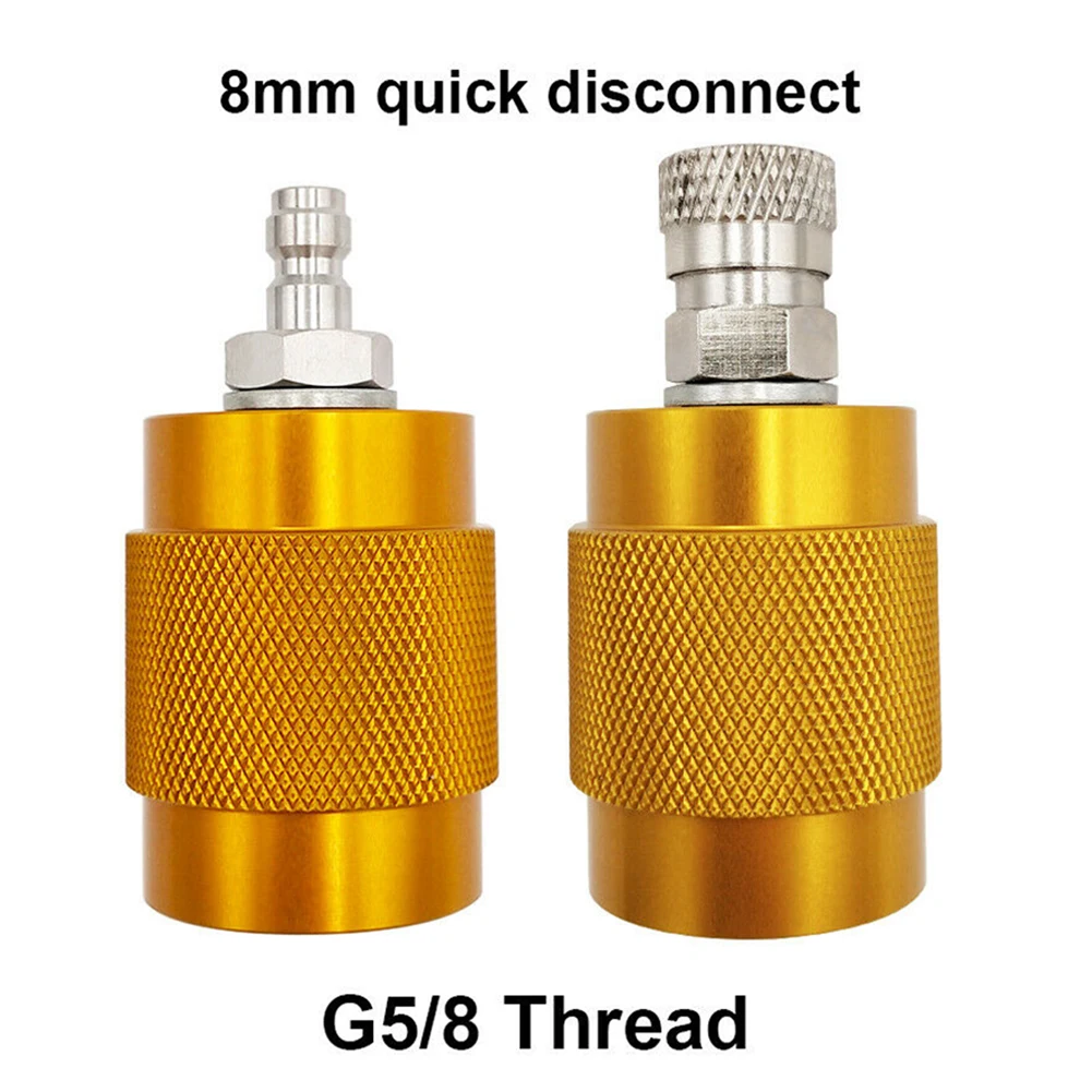 

Gas Station Adapter Paintball PCP Filling Station Valve Charging Adapter To 5/8 Adapter 300 Bar Male/female Fitting Tools Part