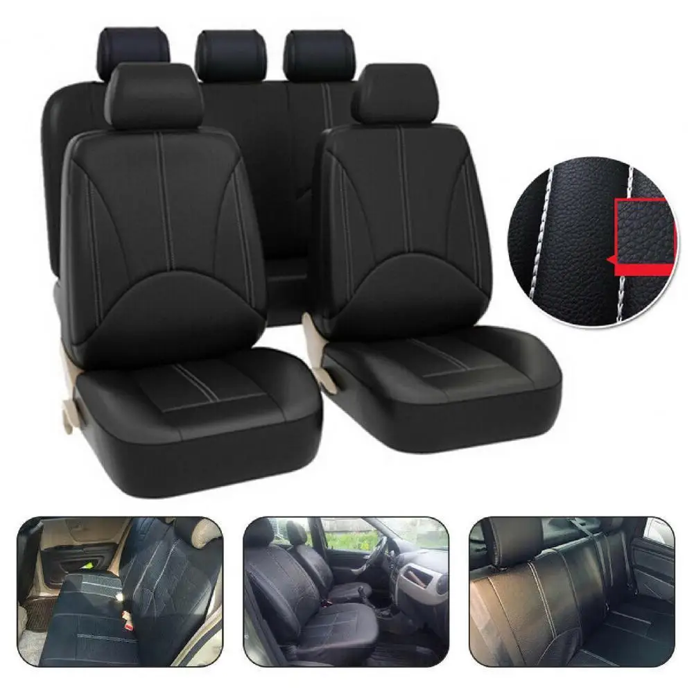 

5-Seat/Set Car Seat Protector Durable Wear-resistant Breathable niversal Car Seat Cover for Vehicle Car Accessories