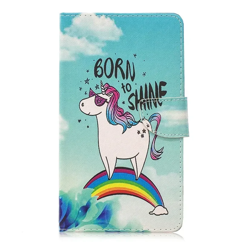 

HMTX Unicorn Cat PU Leather for huawei MediaPad Media Pad T3 7 Case 3G Version BG2-U01 7 inch Cover for huawei T3 7