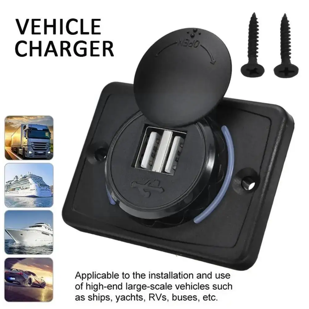 

Адаптер питания постоянного тока 12 В qc3.0розетка для автомобильного прикуривателя для морской лодки мотоцикла лодки домов на колесах модификация зарядное устройство E6Q6