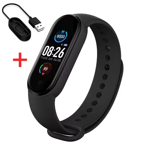 

Smart Watch Men Women Heart Rate Monitor Blood Pressure Fitness Tracker Smartwatch Band 5 Sport Watch for IOS