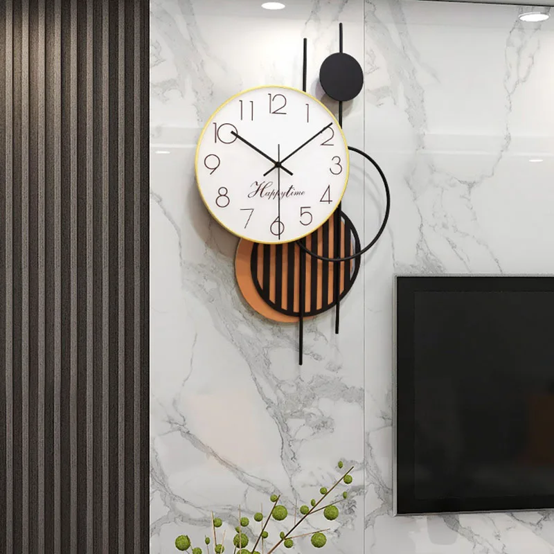 

Classic Quartz Wall Clock Nordic Design Unique Modern Wall Clock Teen Room Decoration Orologio Da Parete Home Design HX50NU