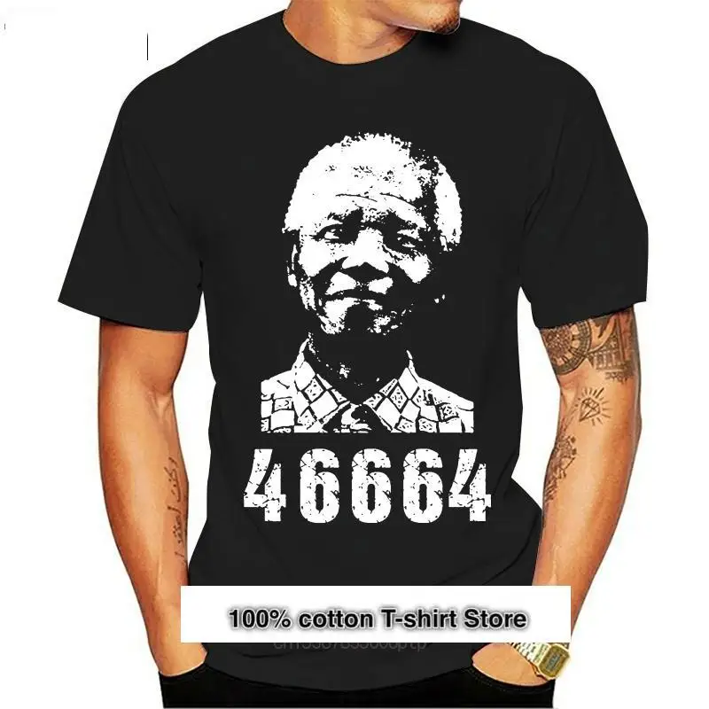 

Camiseta de Mandela Forever para hombre, camisa de moda barata, Impresión de África de manga corta con cuello redondo