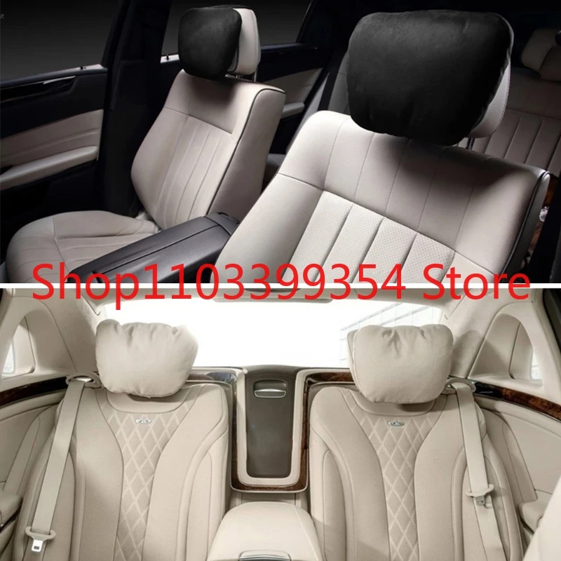 Универсальный автомобильный подголовник S Class ультрамягкая подушка для Mercedes Benz