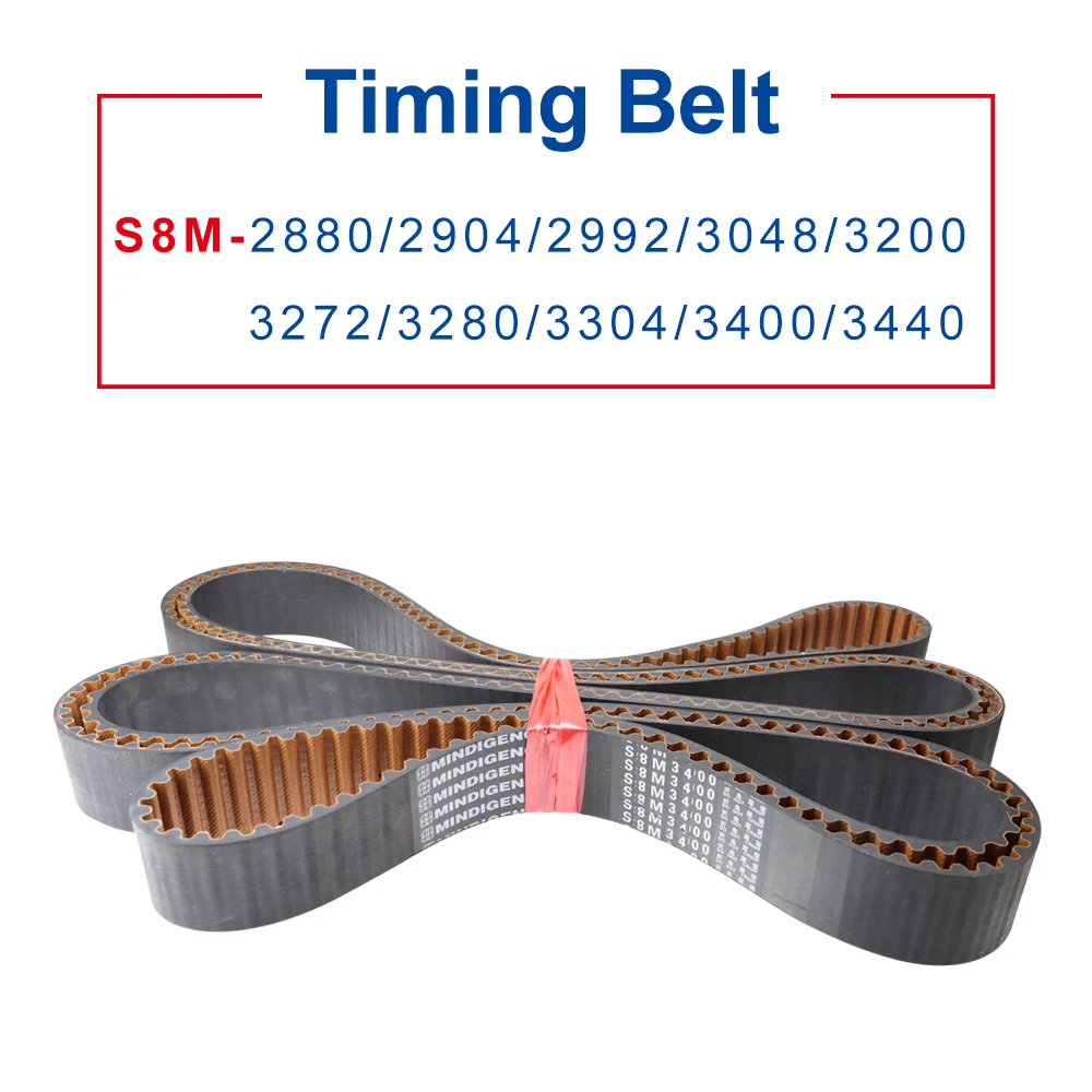 Ремень ГРМ для шкива из сплава 8 м, диаметром 2904/2992/3048/3200/3272/3280/3304/3400/3440/