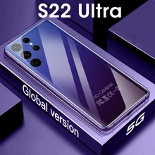 2022 New S22 Ultra 5G Smartphone 7.3 Inch 16G 512GB Android Celular 6000mAh Face ID Unlocked Phone Global Version Mobile Phones