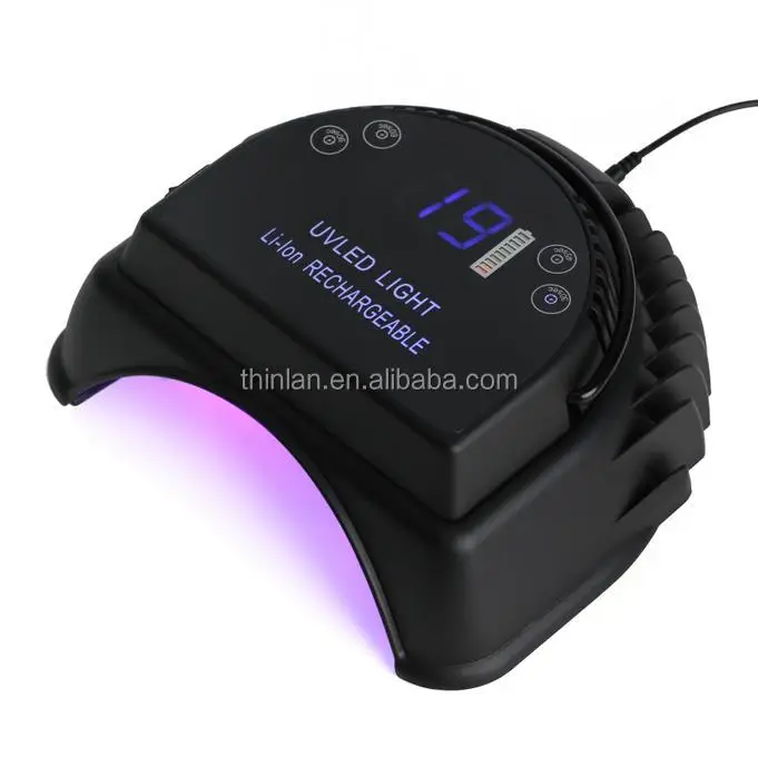 

shenzhen factory high quality Nail Dryer UVLED Light Li-lon 64W Rechargeable Cordless Lamp 30K 60W LED Lamp for manicure