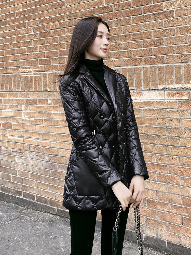 New Women Casual Style Down Jacket White Duck Down Jackets Autumn Winter Warm Coats And Parkas Female Outwear