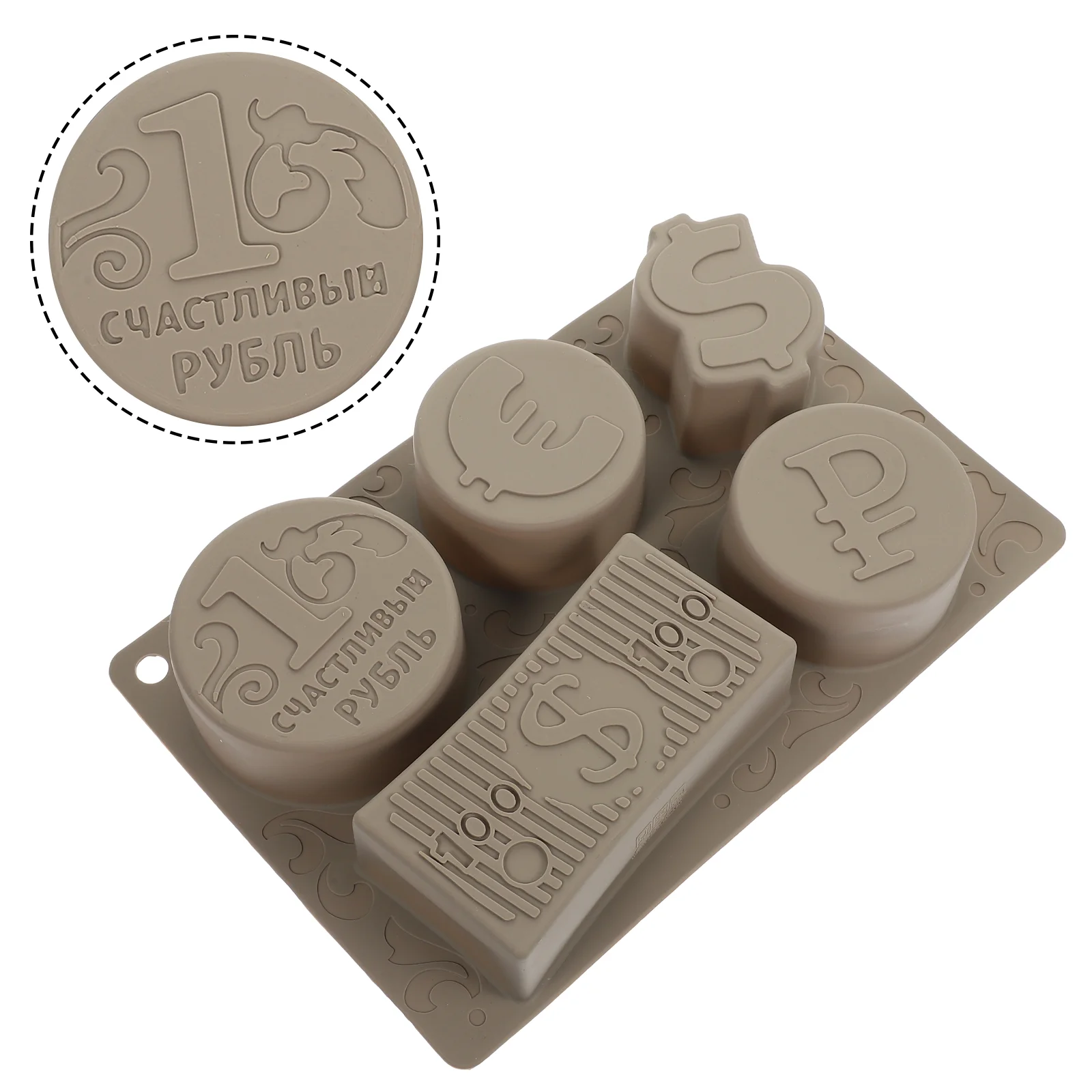 

Mold Pan Cake Silicone Molds Baking Chocolate Money Muffin Reusable Cupcake Fondant Tray Cheesecake 3D Resin Mousse Bakery Mould