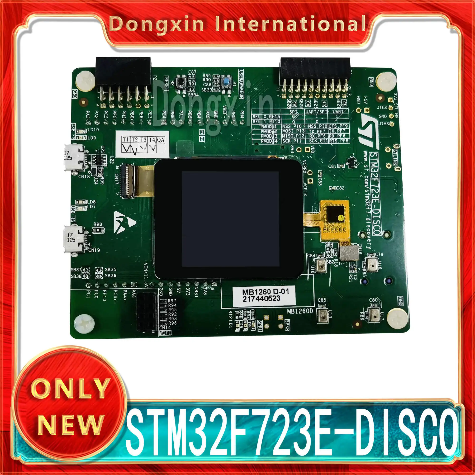 Детская макетная плата Spot STM32F723E-DISCO изучите набор 32F723EDISCOVERY