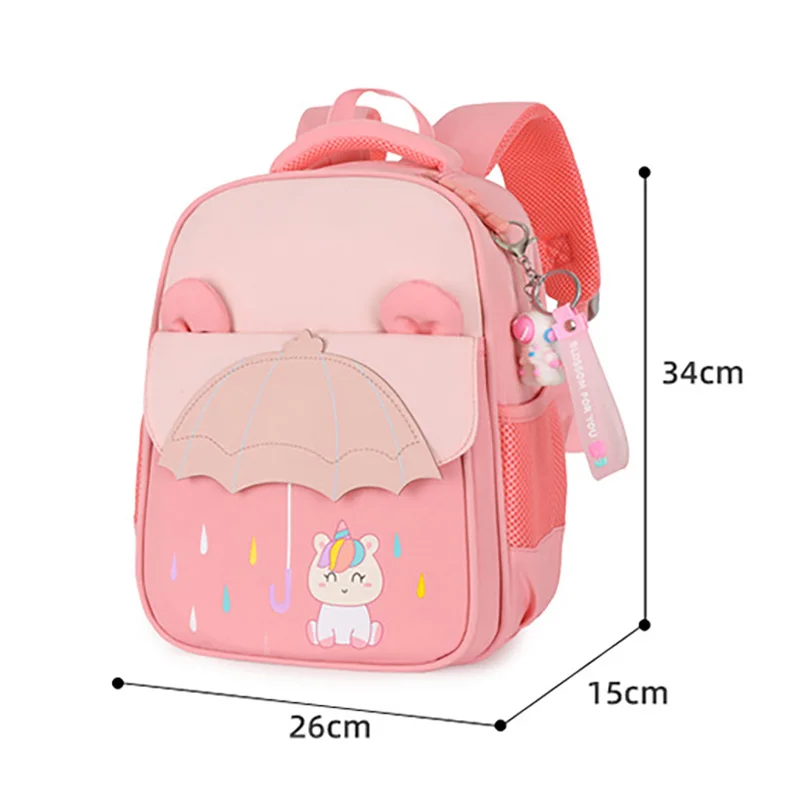 Children's Backpack for Girls Primary Students Cartoon School Bags Kids Satchels Kindergarten Bookbag Mochila Infantil Escolar