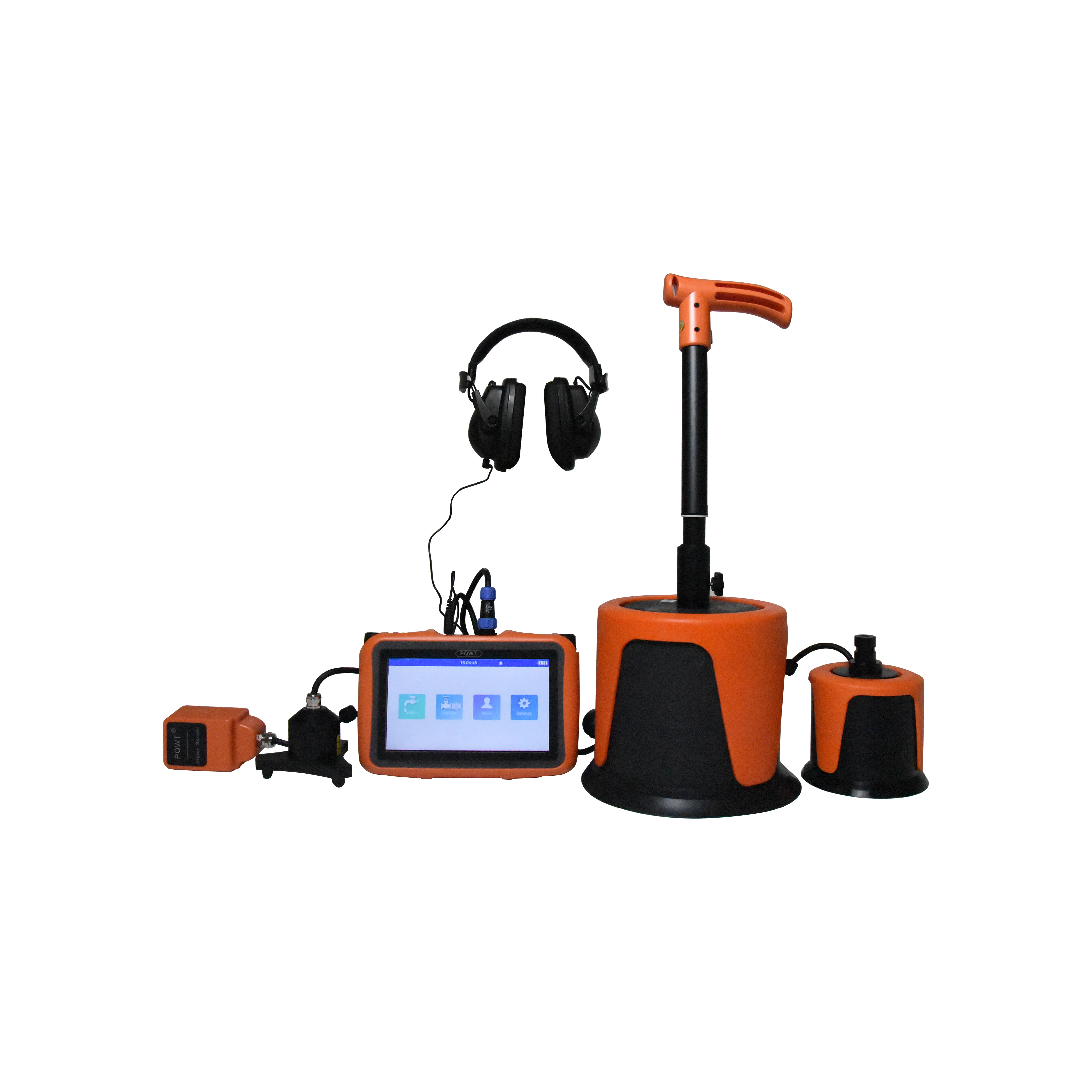 

Water Leak Sensor PQWT-L7000 Water Line Detector Electronic Water Leak Detector for Indoor and Outdoor 5m Depth