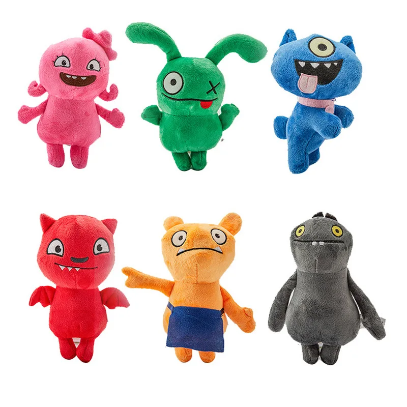 

new 18cm Uglydoll Plush Toy Cartoon Anime Ox Moxy Babo Plush Toy Uglydog Soft Stuffed Plush Dolls Ugly Gifts for Children Kids