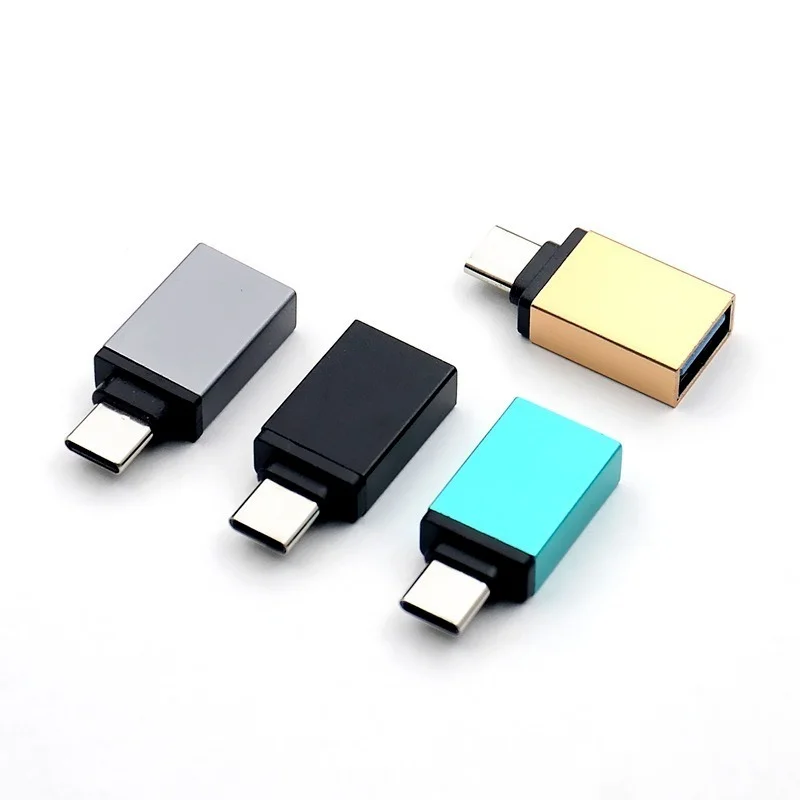 

USB3.0 Converter Type C Male To USB 3.0 Female OTG Data Sync Adapter for Huawei Phone Macbook Metal Head Adapter