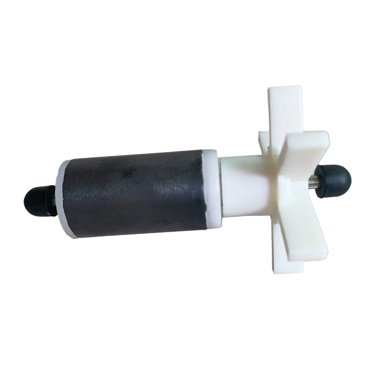 Крыльчатка ротора погружного насоса с валом и подшипником сменная нержавеющая