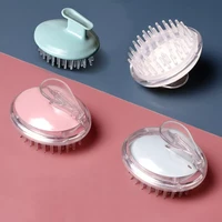 silicone head body scalp massage brush silicone shampoo brush hair washing comb shower brush bath spa massage brush hair