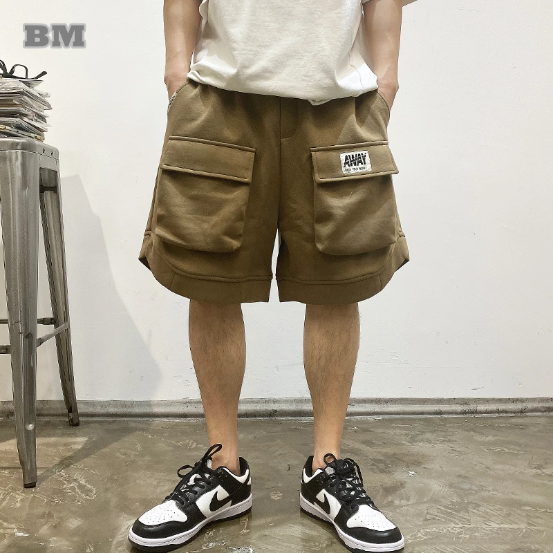 

Летние американские уличные бриджи для мужчин, модные корейские баскетбольные шорты в стиле хип-хоп, повседневные спортивные шорты в стиле Харадзюку