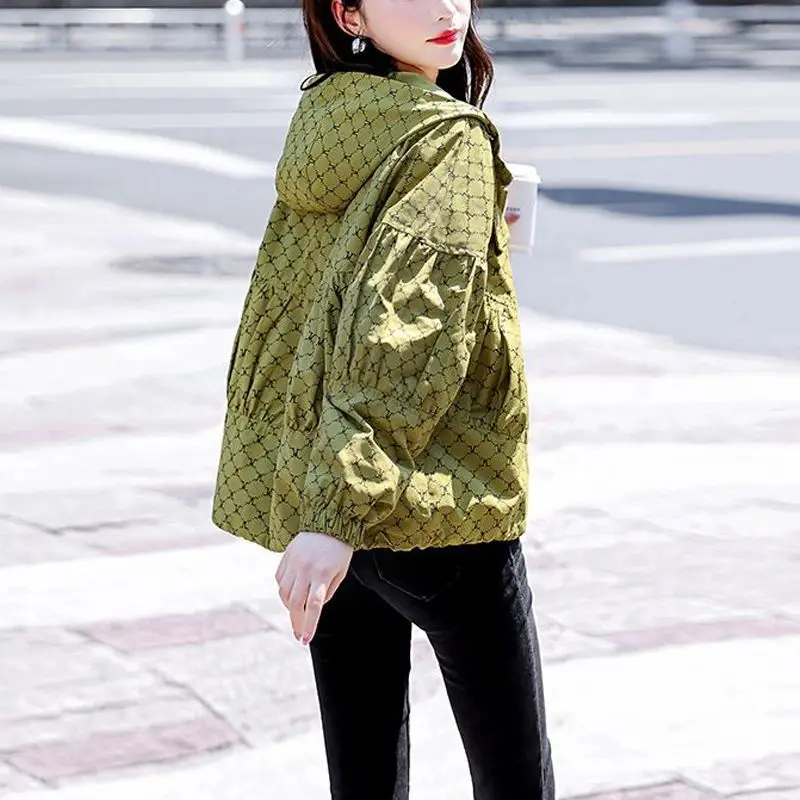 

Женская Солнцезащитная куртка с капюшоном, Повседневная тонкая спортивная куртка с принтом, модель T92 на лето и весну