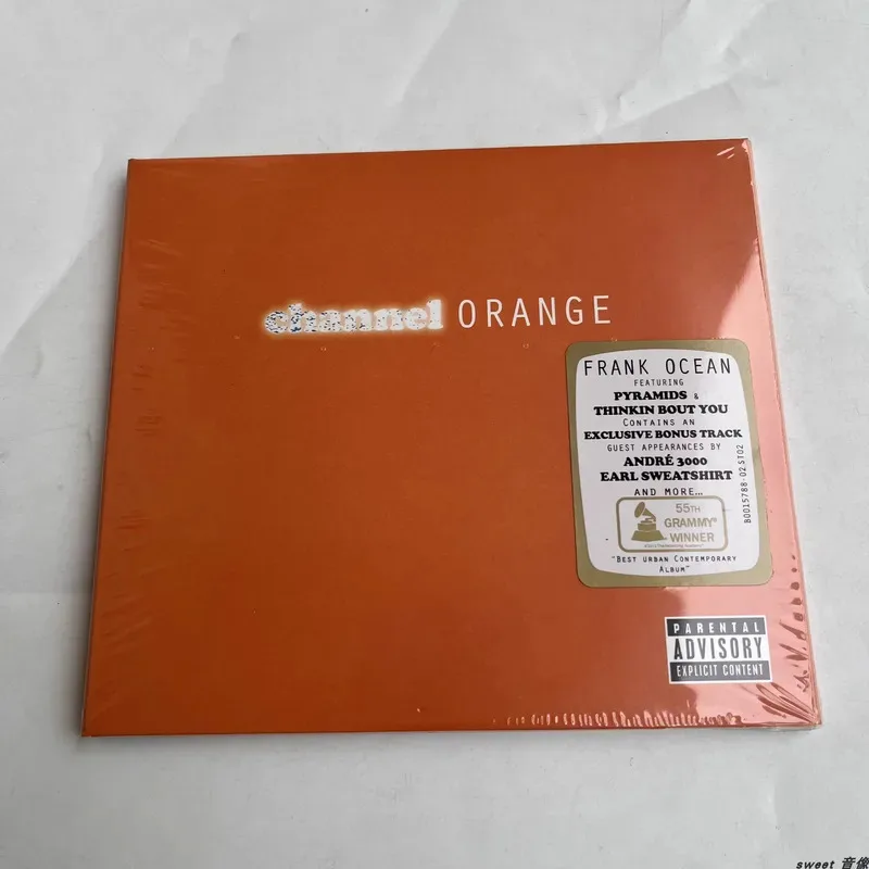 Фото Музыкальный компакт-диск Frank Ocean Lonny, канальный оранжевый альбом, компактный диск, косплей, Walkman, автомобильный компакт-диск, звуковые коробки, вечерние музыкальные коллекции, подарки №1