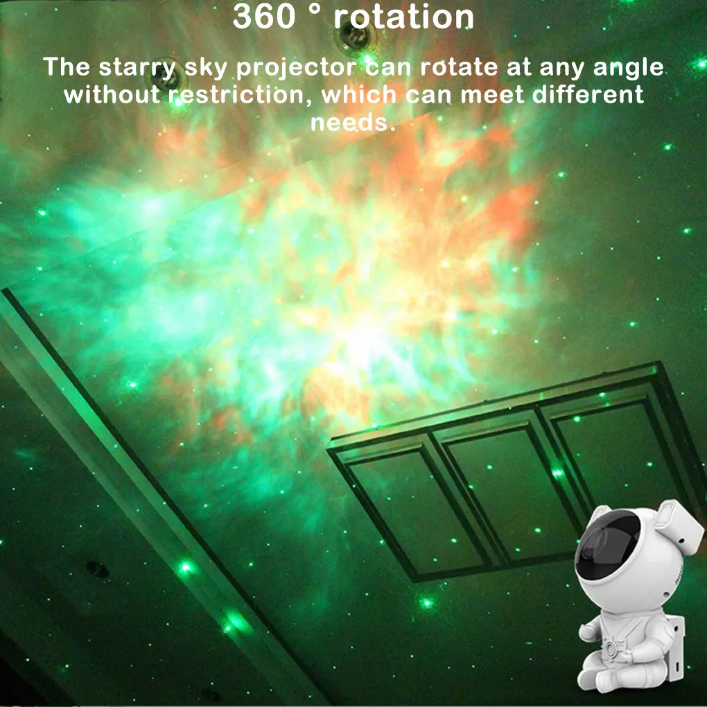 

Star Projector Night Light USB 360 Degree Starry Sky Lamp Home Living Room Bedroom Bedside Lights Projection Birthday