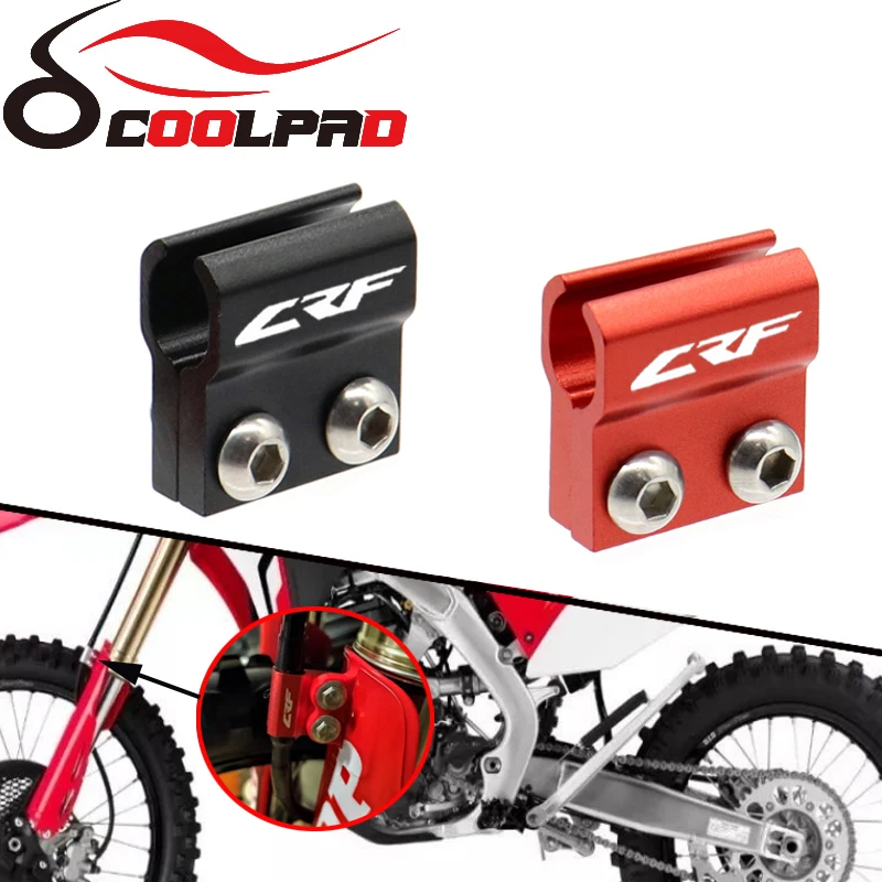 Передний тормозной шланг держатель для HONDA CRF250L CRF300L/Rally CRF 125/150/250/450 R/X/RX мотоциклетные зажимные линии CRF 250R 450R