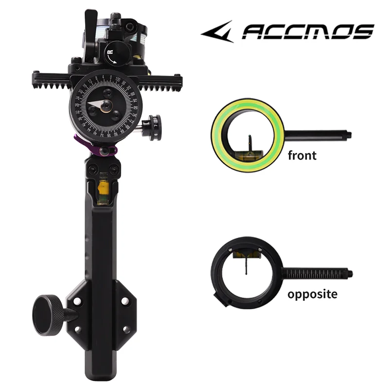 Одиночный игольчатый прицел для стрельбы из лука