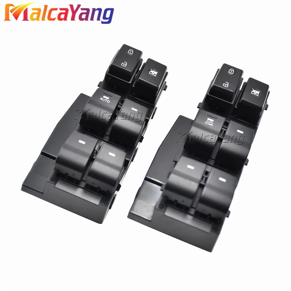 

18Pins Driver Side Electric Power Window Control Switch Button For Hyundai Elantra 2017 2018 2019 2020 93570-F20004X 93570-F2100