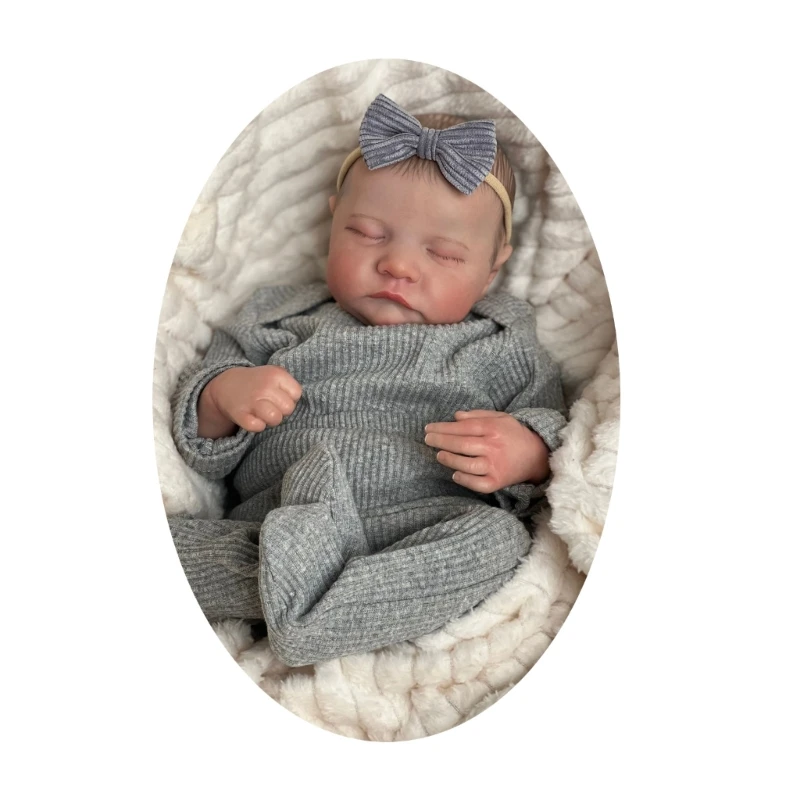 

19-inch Reborns Baby Cute Newborn Sleeping Infant with Clothes Toy Gift
