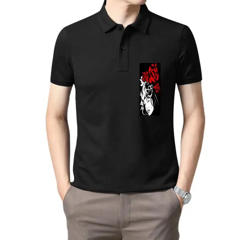 

Golf wear men New Hot Summer Casual Printing lady Rose | Sexy | Schlagring | Brass Knuckles | - polo t shirt for men