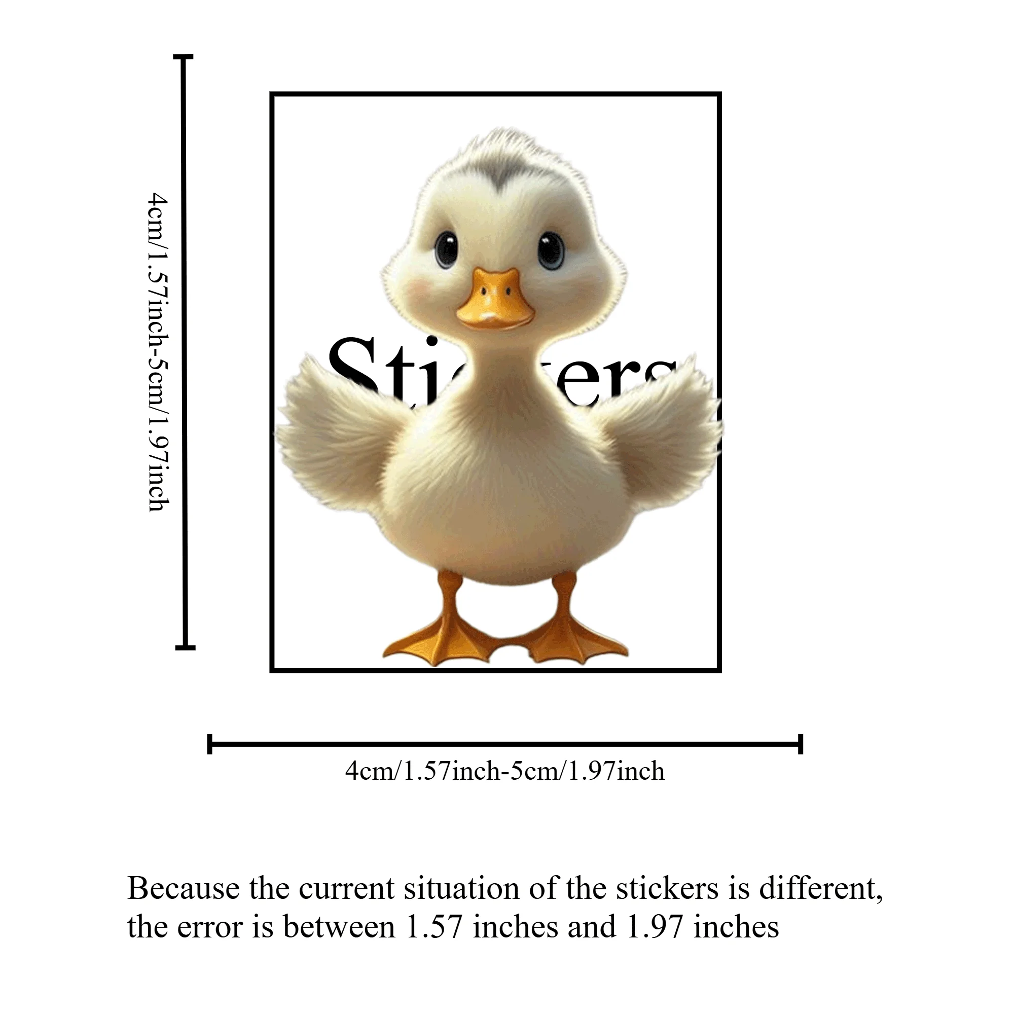 Очаровательные 50 шт. иллюстраций Маленькая утка для скрапбукинга и поделок.