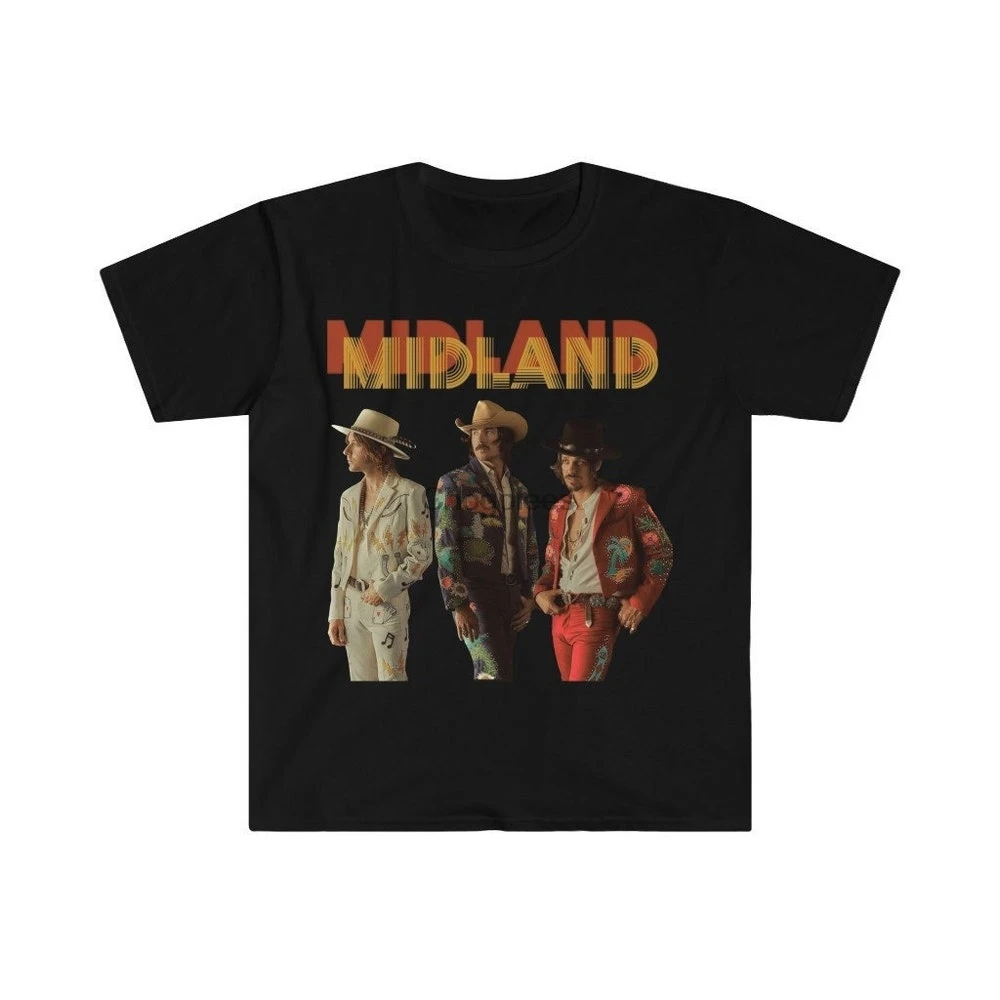Рубашка Midland Band футболка рубашка Country Music для загородной группы подарок
