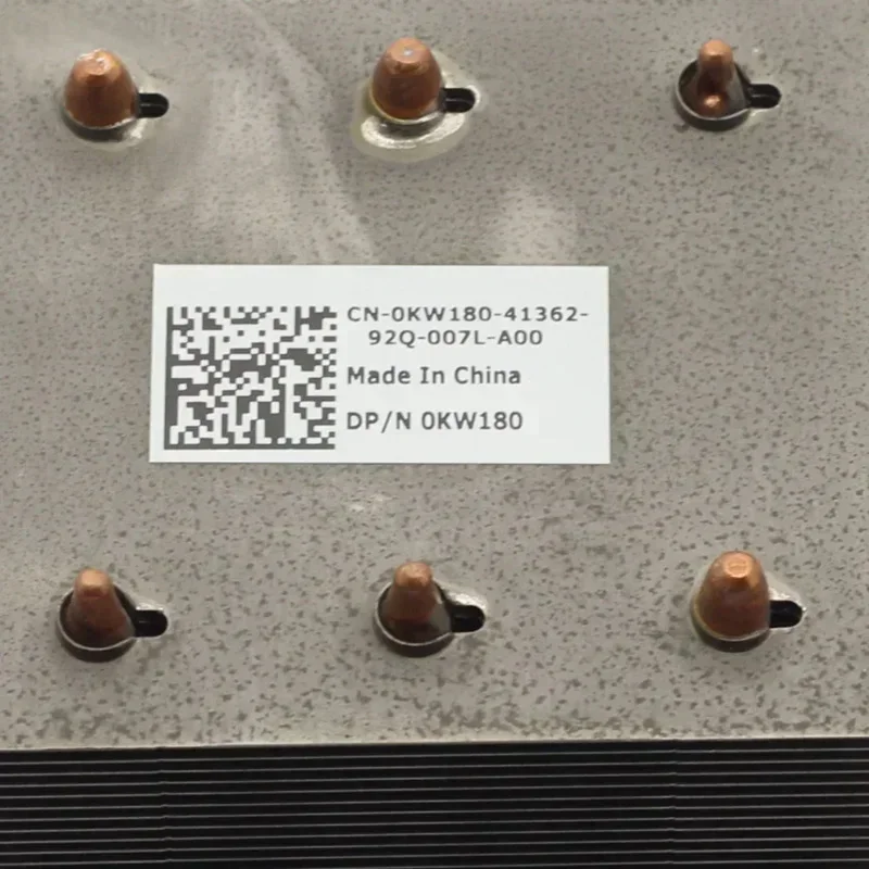 Оригинальный радиатор kw180 0kw180 для серверного радиатора Poweredge t610 t710 процессор чипа