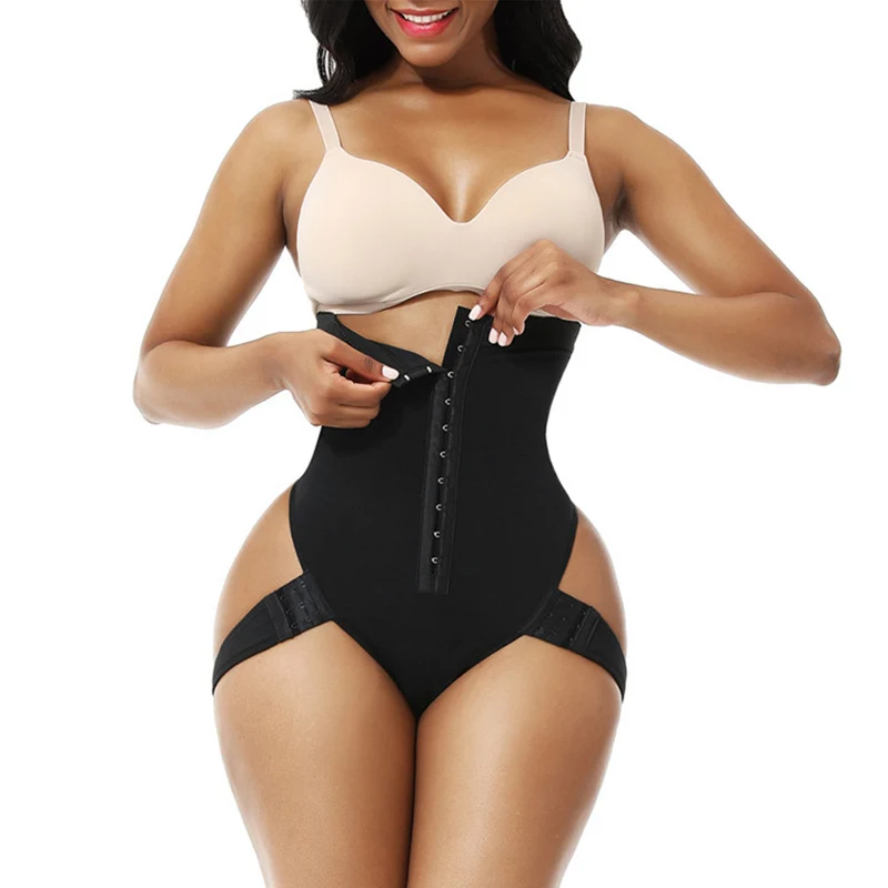 Бесшовные Утягивающие трусики с высокой талией для подтяжки живота и ягодиц