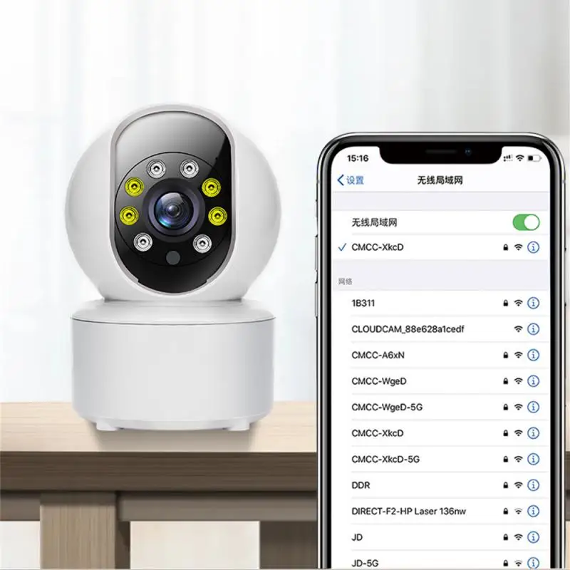 

Умная мини IP-камера с Wi-Fi, 1080P, 3 Мп, 2 МП