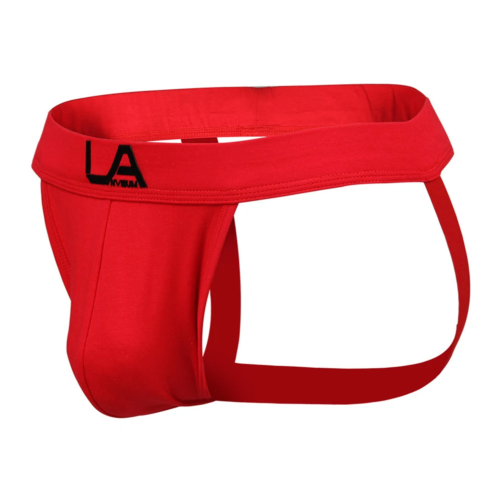 Mens Thong Men Jockstrap Sexy Penis Pouch Underwear Backless String Jock Strap Gay Brief Sports Thongs Open Back Underpants