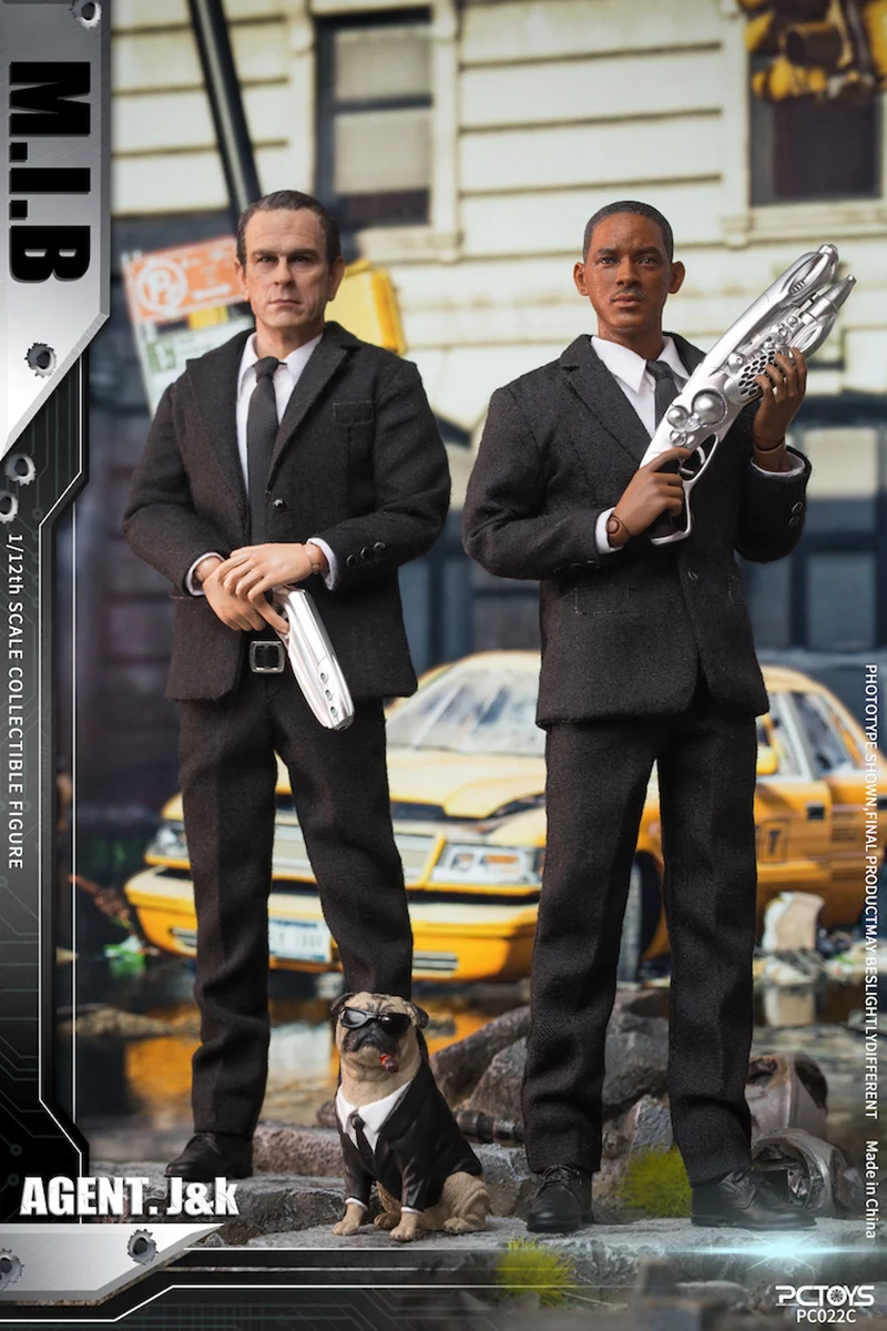 Doll Will Smith & Tomlj Men In Black Agent J&k 6